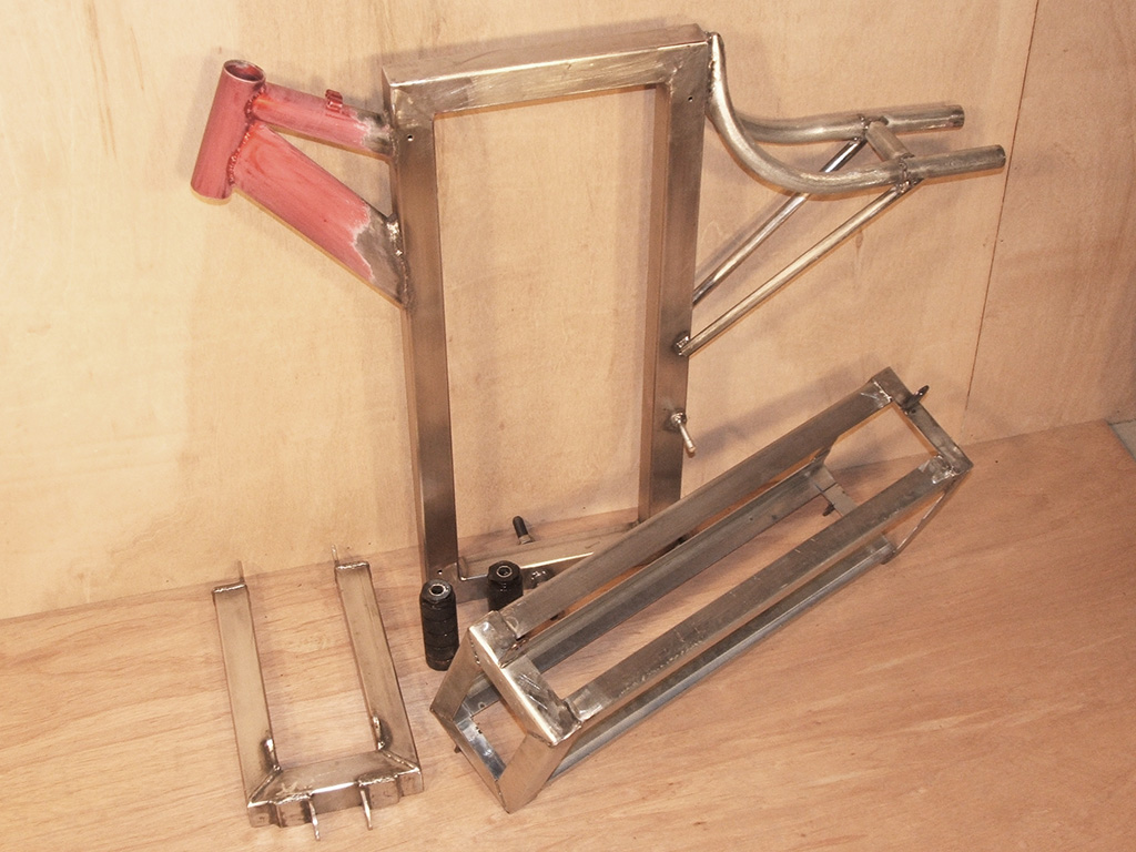 LongRanger Electric Bike - frame parts